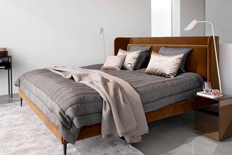 Modern bed frame from BoConcept one of the best bed stores in Toronto