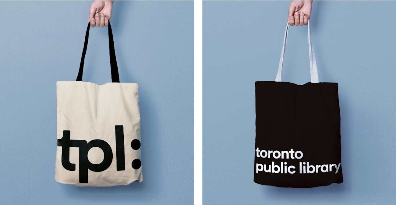 TPL - Toronto Public Library tote bag